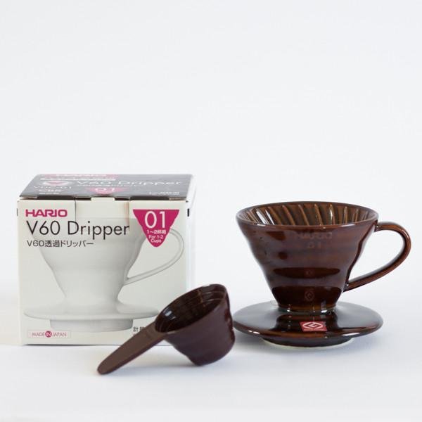 Special Price product V60 Coffee Server 02 Set Chocolate Brown