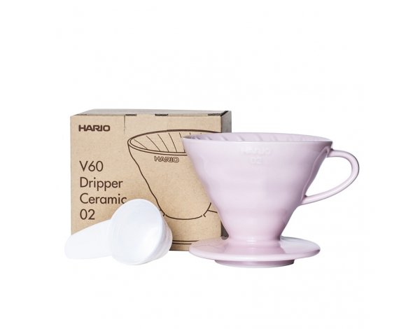 Brewer V60 02 - Ceramic Pink, Hario